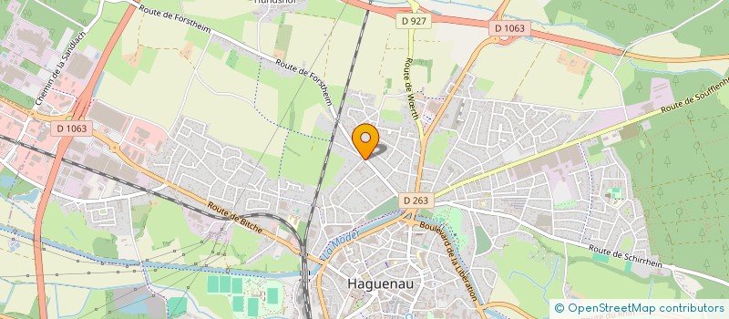 localisation de l'entreprise MONSIEUR SEFA KECIK  HAGUENAU