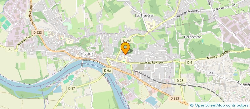 localisation de l'entreprise MONSIEUR SEFA UCA à TREVOUX