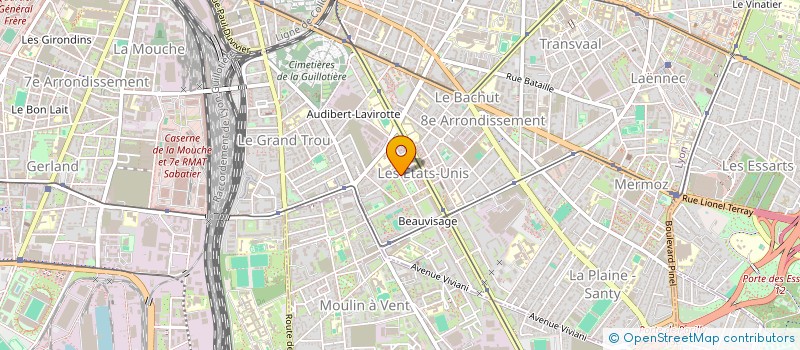 localisation de l'entreprise MONSIEUR SEFATULLAH AMARKHIL  LYON