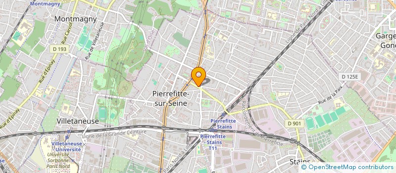 localisation de l'entreprise MONSIEUR SEFATULLAH ARABZAI à PIERREFITTE-SUR-SEINE