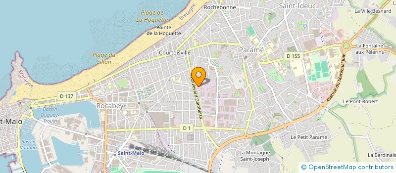 localisation de l'entreprise MONSIEUR SEFATULLAH KARIMI  SAINT-MALO