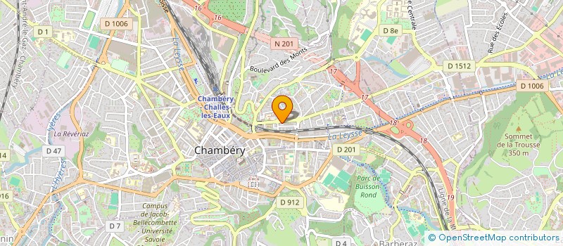 localisation de l'entreprise MONSIEUR SEFATULLAH KHADARKHEL  CHAMBERY