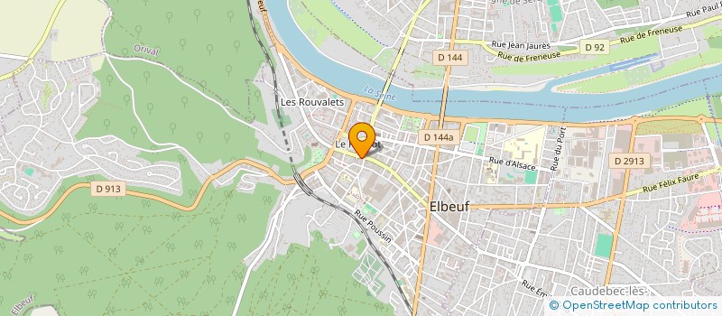 localisation de l'entreprise MONSIEUR SEFATULLAH SAFI  ELBEUF