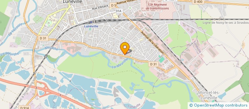 localisation de l'entreprise MONSIEUR SEFER GEMICIOGLU  LUNEVILLE