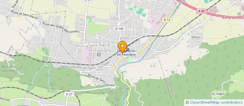 localisation de l'entreprise MONSIEUR SEFIANE KABBOUCH  SAINT-PIERRE-EN-FAUCIGNY