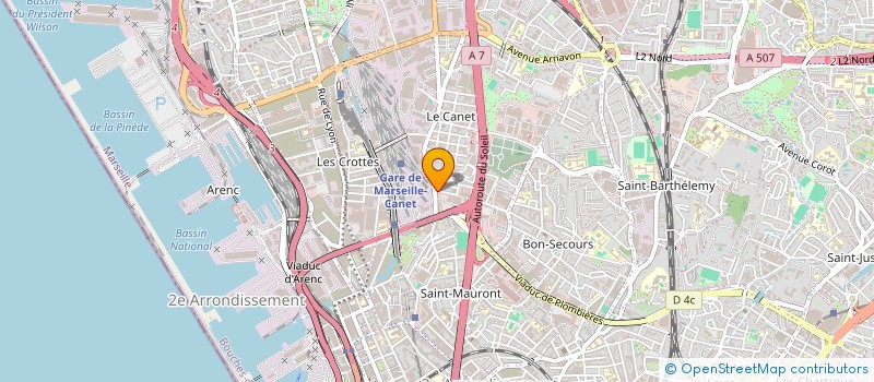 localisation de l'entreprise MONSIEUR SEFIL MOHAMED à MARSEILLE