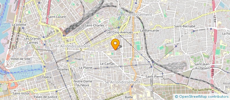 localisation de l'entreprise MONSIEUR SEGA NDIAYE à MARSEILLE