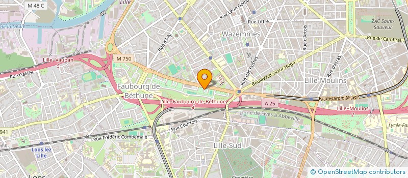 localisation de l'entreprise MONSIEUR SEGBEMABOU VODONOU à LILLE