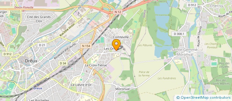 localisation de l'entreprise MONSIEUR SEGUE DEMBELE à DREUX