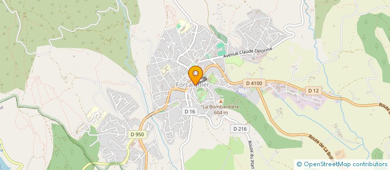 localisation de l'entreprise MONSIEUR SEGUNDO RAFAEL RODRIGUEZ GONZALEZ  FORCALQUIER