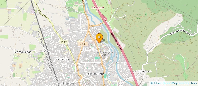 localisation de l'entreprise MONSIEUR SEHLI BENABDELMALEK  SALON-DE-PROVENCE