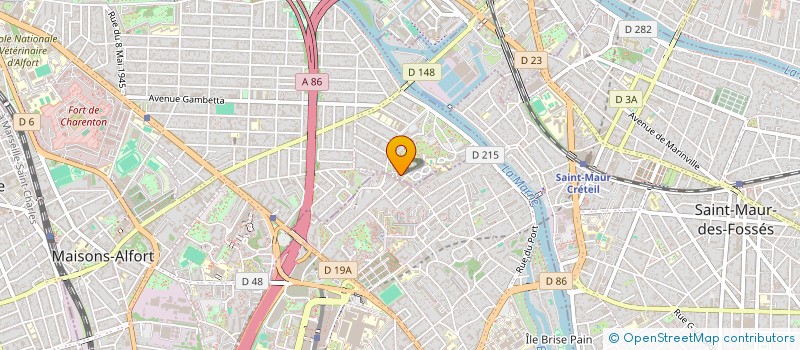 localisation de l'entreprise MONSIEUR SEHLIM MERABTI  MAISONS-ALFORT