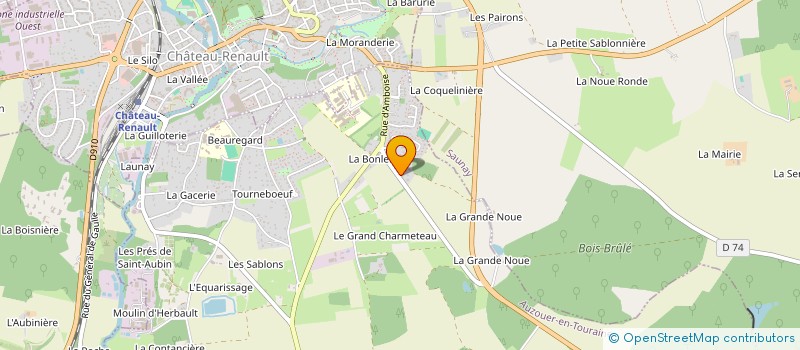 localisation de l'entreprise MONSIEUR SEHLIM SCHOOS BELKHEIR  AUZOUER-EN-TOURAINE