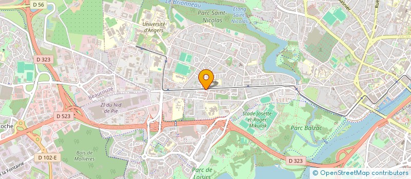 localisation de l'entreprise MONSIEUR SEHOU DIABY à ANGERS