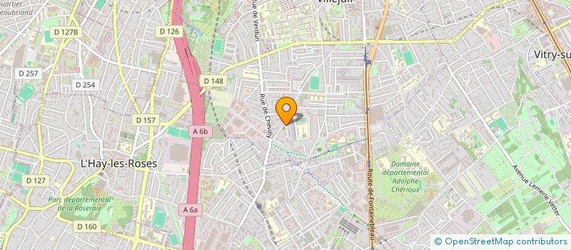 localisation de l'entreprise MONSIEUR SEIDOU MOUCHILI  VILLEJUIF