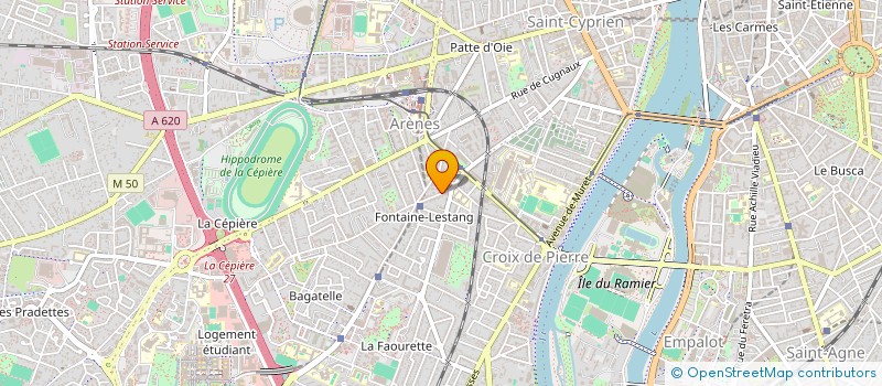 localisation de l'entreprise MONSIEUR SEIF ADJADJ  TOULOUSE