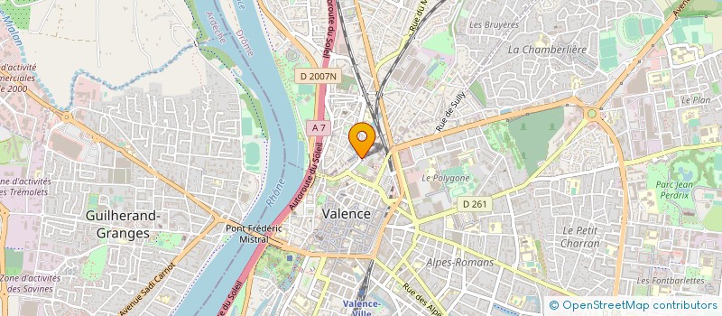 localisation de l'entreprise MONSIEUR SEIF BENSELLA  BOURG-LES-VALENCE