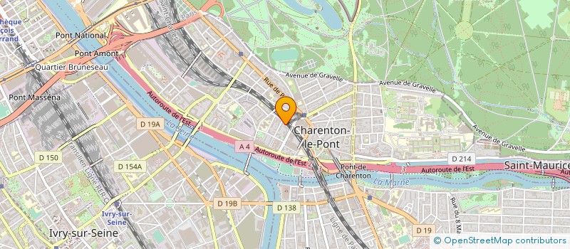 localisation de l'entreprise MONSIEUR SEIF BOUTALBI  CHARENTON-LE-PONT