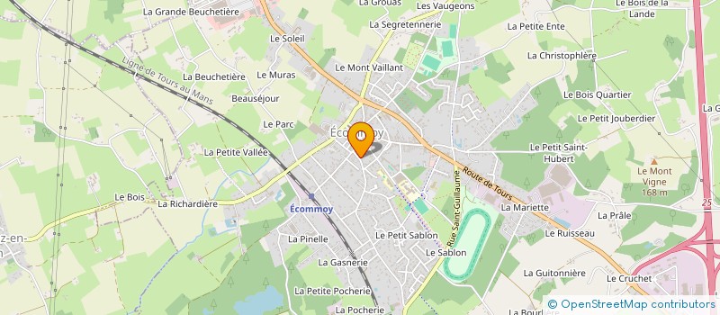 localisation de l'entreprise MONSIEUR SEIF EDDINE BEN SALEM  ECOMMOY