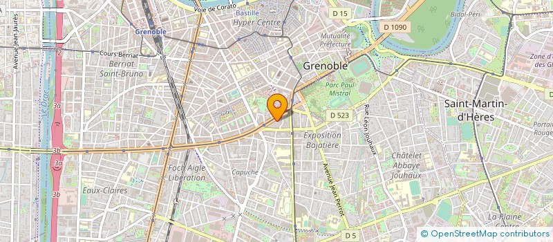 localisation de l'entreprise MONSIEUR SEIF EDDINE HADDAD  GRENOBLE