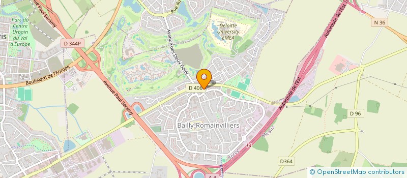 localisation de l'entreprise MONSIEUR SEIF EDDINE ZOUANE SEIF EDDINE YOUCEF  BAILLY-ROMAINVILLIERS