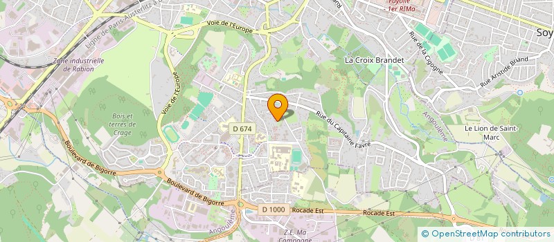 localisation de l'entreprise MONSIEUR SEIF JRADI à ANGOULEME