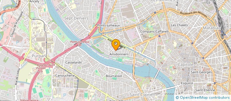 localisation de l'entreprise MONSIEUR SEIF MERAYAH à TOULOUSE