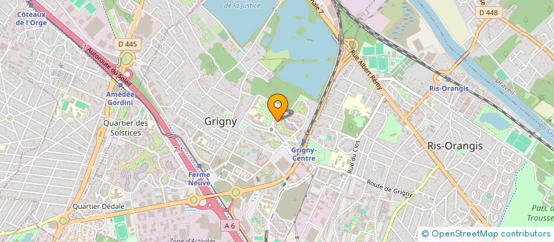 localisation de l'entreprise MONSIEUR SEIF ZGAOULA à GRIGNY