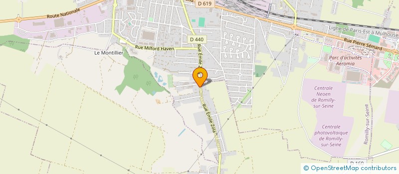 localisation de l'entreprise MONSIEUR SEIFEDDINE BECHANE  ROMILLY-SUR-SEINE