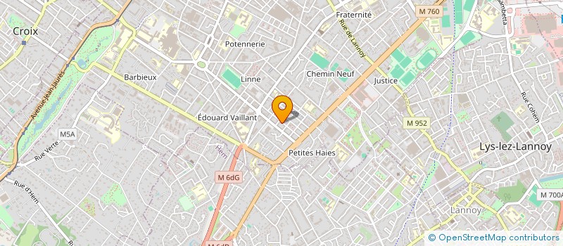 localisation de l'entreprise MONSIEUR SEIFEDDINE BOUCKHCHIM  ROUBAIX