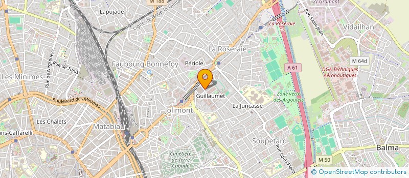 localisation de l'entreprise MONSIEUR SEIFEDDINE DARDOUR  TOULOUSE