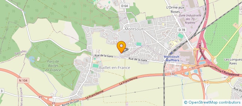 localisation de l'entreprise MONSIEUR SEIFEDDINE EL KOUT à LUZARCHES