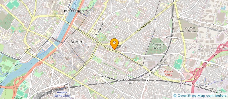 localisation de l'entreprise MONSIEUR SEIFEDDINE KLICHE à ANGERS