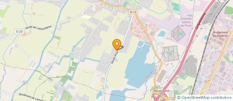 localisation de l'entreprise MONSIEUR SEIFEDDINE M'HAMDI  MURET