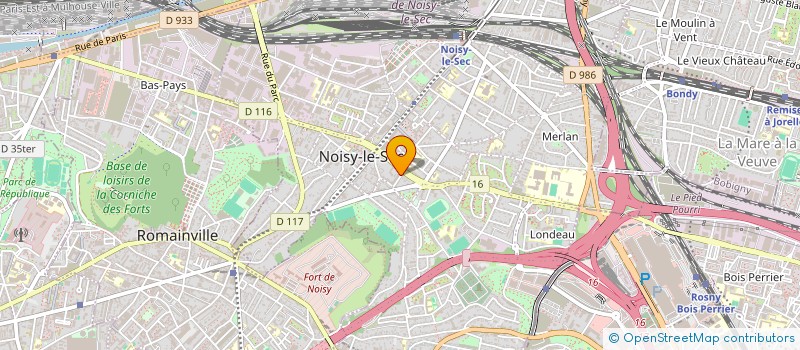 localisation de l'entreprise MONSIEUR SEIFEDDINE NASRIA à NOISY-LE-SEC
