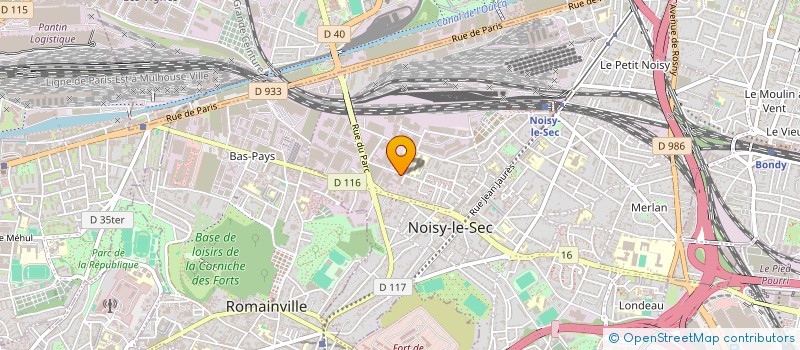 localisation de l'entreprise MONSIEUR SEIFEDDINE ZOUAOUI à NOISY-LE-SEC
