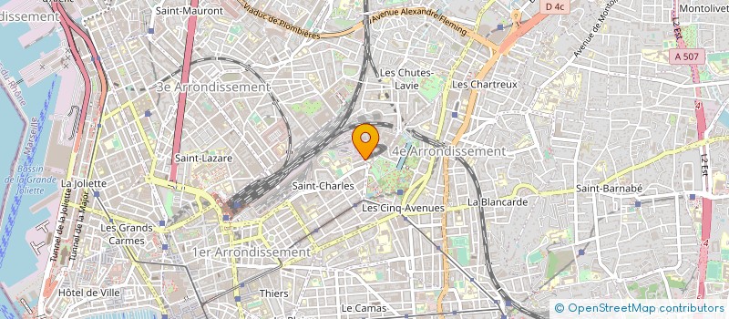 localisation de l'entreprise MONSIEUR SEIKHOU DIABY à MARSEILLE