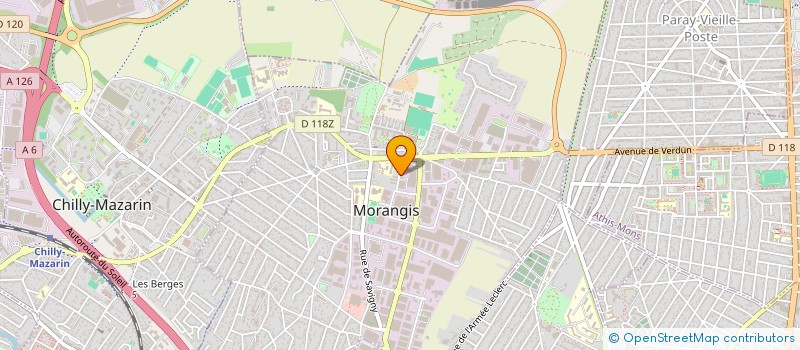localisation de l'entreprise MONSIEUR SEIKHOU KANTE à MORANGIS