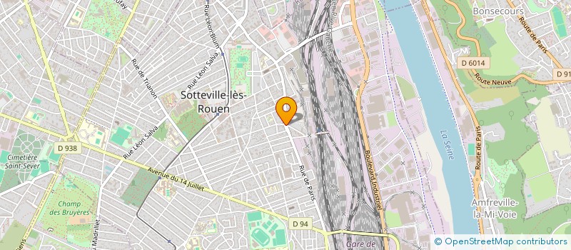 localisation de l'entreprise MONSIEUR SEIKHOU MOUCTAR CONTE  SOTTEVILLE-LES-ROUEN