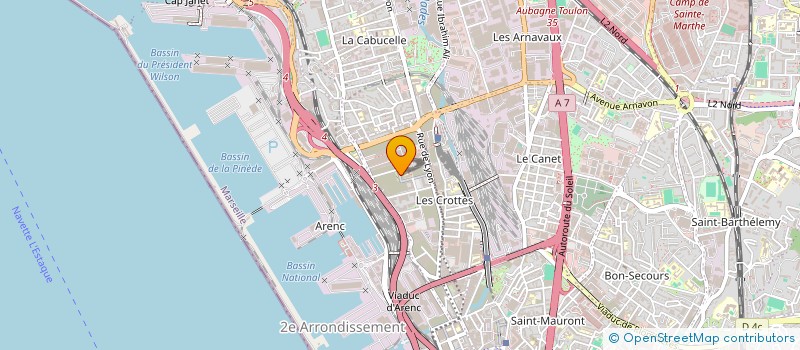 localisation de l'entreprise MONSIEUR SEINKOUN CONDE à MARSEILLE