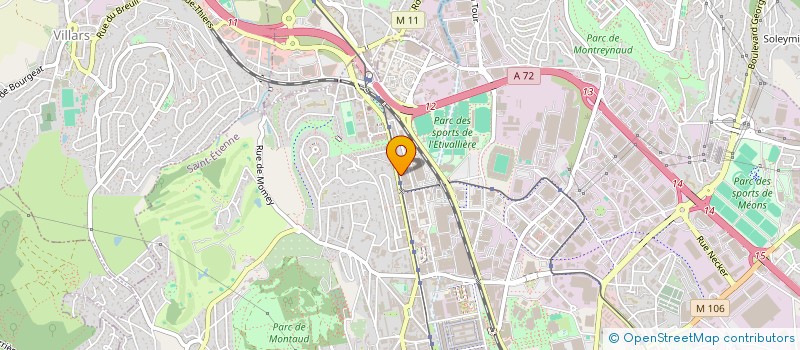 localisation de l'entreprise MONSIEUR SEITY SAMBU  SAINT-ETIENNE