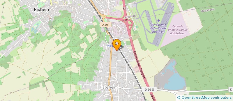 localisation de l'entreprise MONSIEUR SEJDI ALA  HABSHEIM