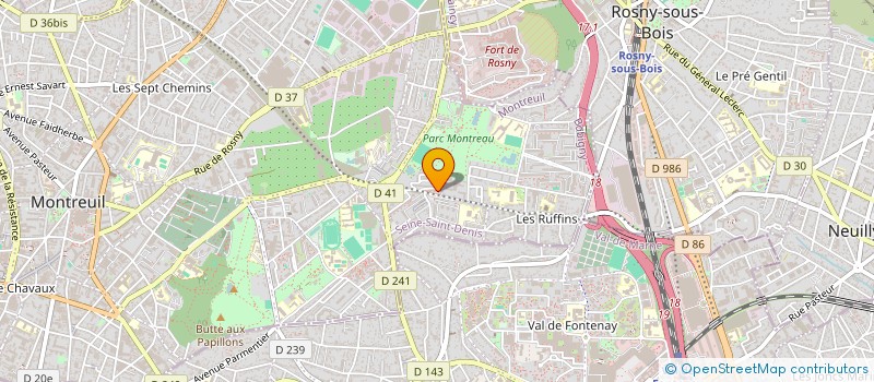 localisation de l'entreprise MONSIEUR SEKANDAR ZAZAI à MONTREUIL