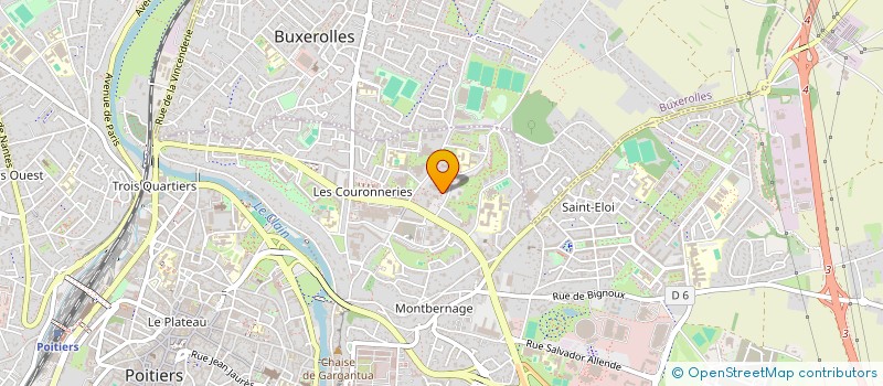 localisation de l'entreprise MONSIEUR SEKHOUNA FOFANA  POITIERS