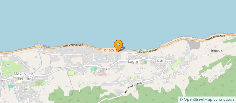 localisation de l'entreprise MONSIEUR SEKOU-AHMED CISSE  LUGRIN