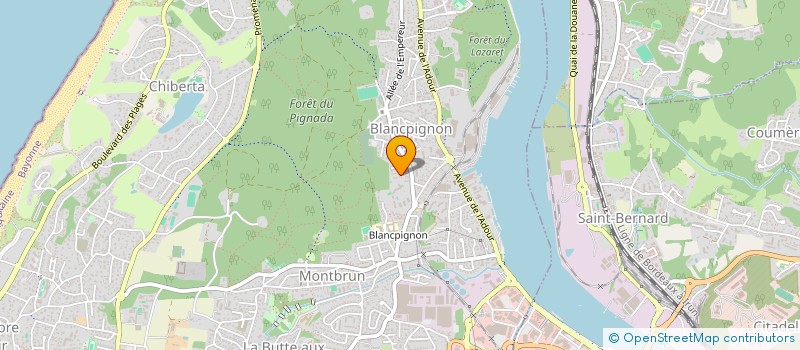 localisation de l'entreprise MONSIEUR SEKOU BAMBA  ANGLET