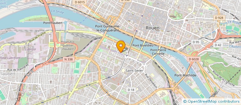 localisation de l'entreprise MONSIEUR SEKOU BANGOURA  ROUEN