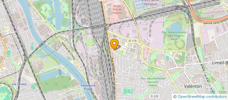 localisation de l'entreprise MONSIEUR SEKOU BARADJI à VILLENEUVE-SAINT-GEORGES