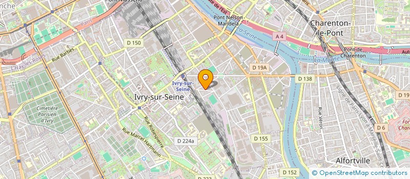 localisation de l'entreprise MONSIEUR SEKOU BERTHE  IVRY-SUR-SEINE