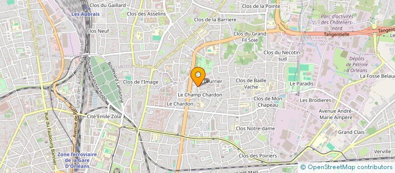 localisation de l'entreprise MONSIEUR SEKOU CHERIF à ORLEANS